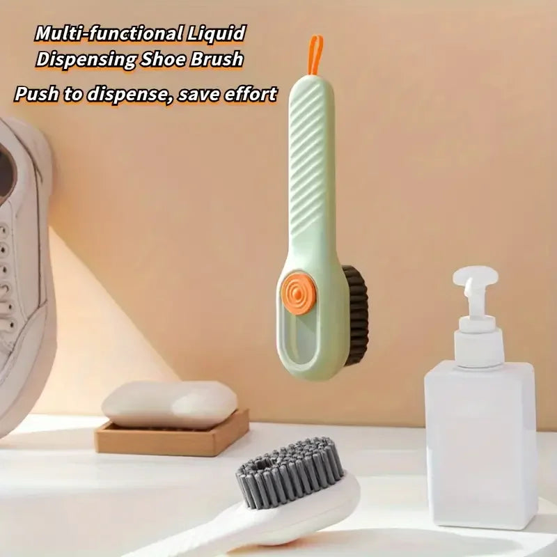 All-in-One Premium Reinigungsbürste – Sanft & Effektiv für Schuhe, Kleidung & Teppiche