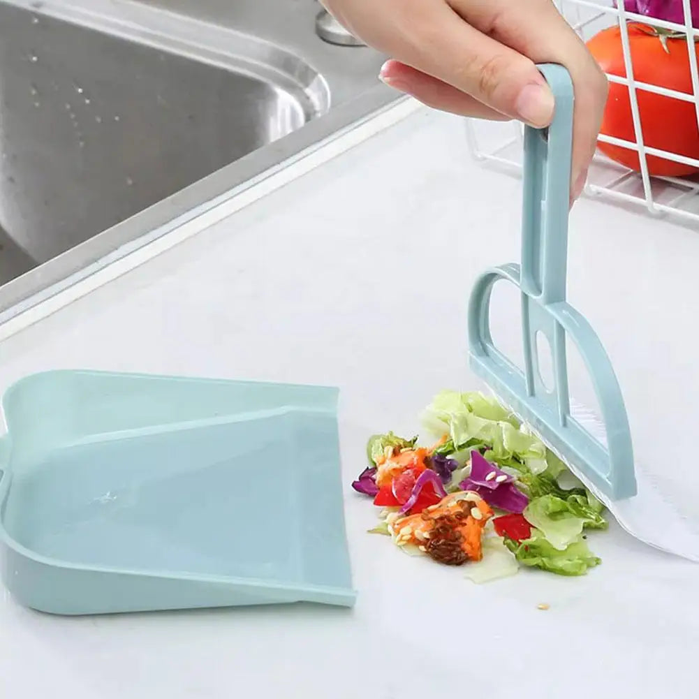 Tisch-Kehrset – Mini-Besen und Schaufel für saubere Oberflächen
