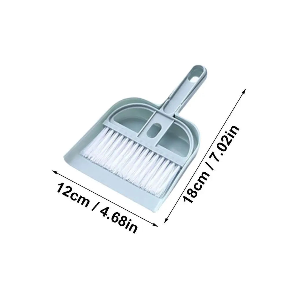Tisch-Kehrset – Mini-Besen und Schaufel für saubere Oberflächen