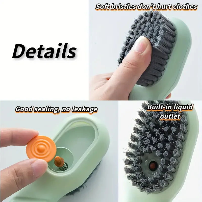 All-in-One Premium Reinigungsbürste – Sanft & Effektiv für Schuhe, Kleidung & Teppiche
